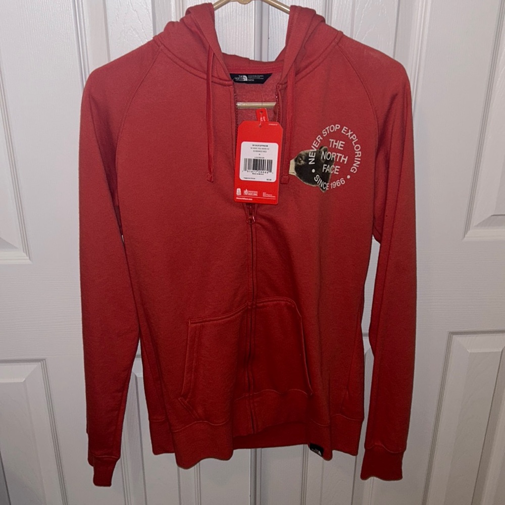 North Face Zip Up Sweater